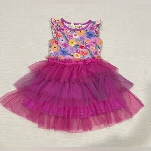 Matilda Jane Fairy Garden Frenchie Dress Girls Size 4T